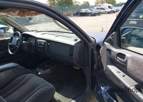 2002 Dodge Dakota Sport from USA, damaged, VIN 1B7GL32XX2S588899